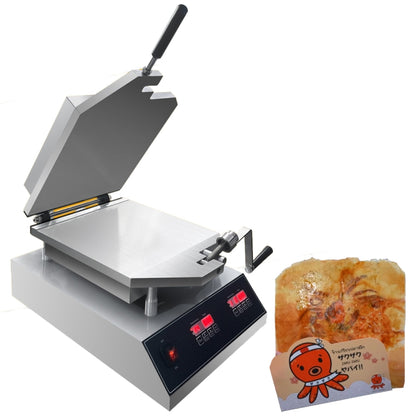 Japanese Paper Thin Seafood Cracker Pancake Machine EU Plug 220V 2800W - Bulit-in Ovens & Accessories by buy2fix | Online Shopping UK | buy2fix