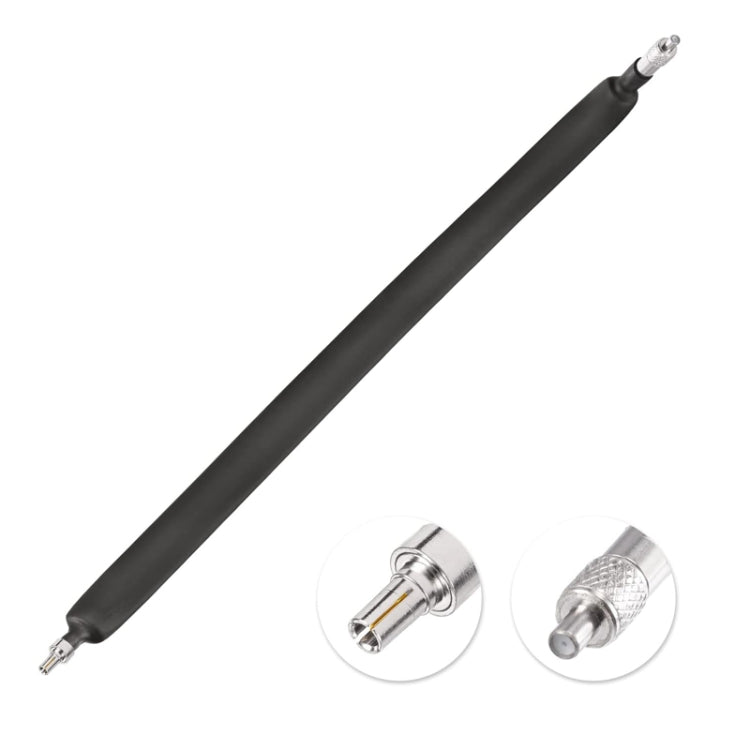 40cm TS9 Male To Female Flat Over Window Cable RF Coaxial Cable - Connectors by buy2fix | Online Shopping UK | buy2fix