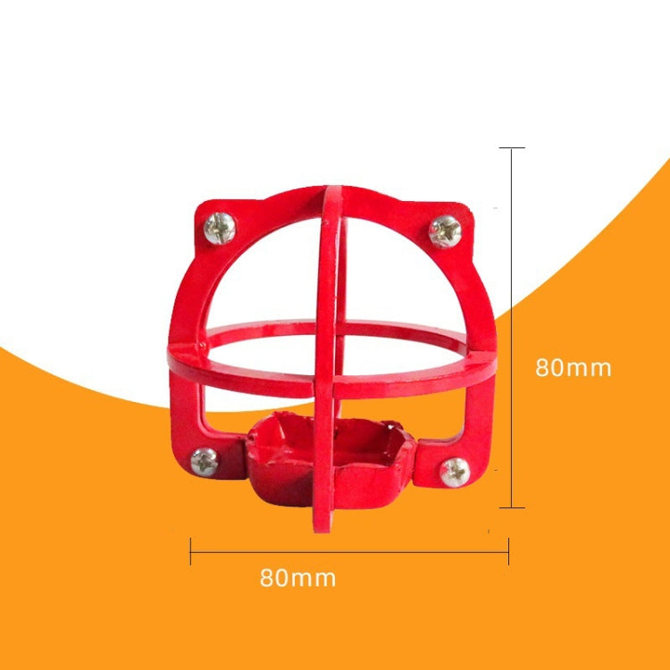 Non-disassembly Fire Sprinkler Head Protective Cover Bracket, Style: For Red 6-point Sprinkler by buy2fix