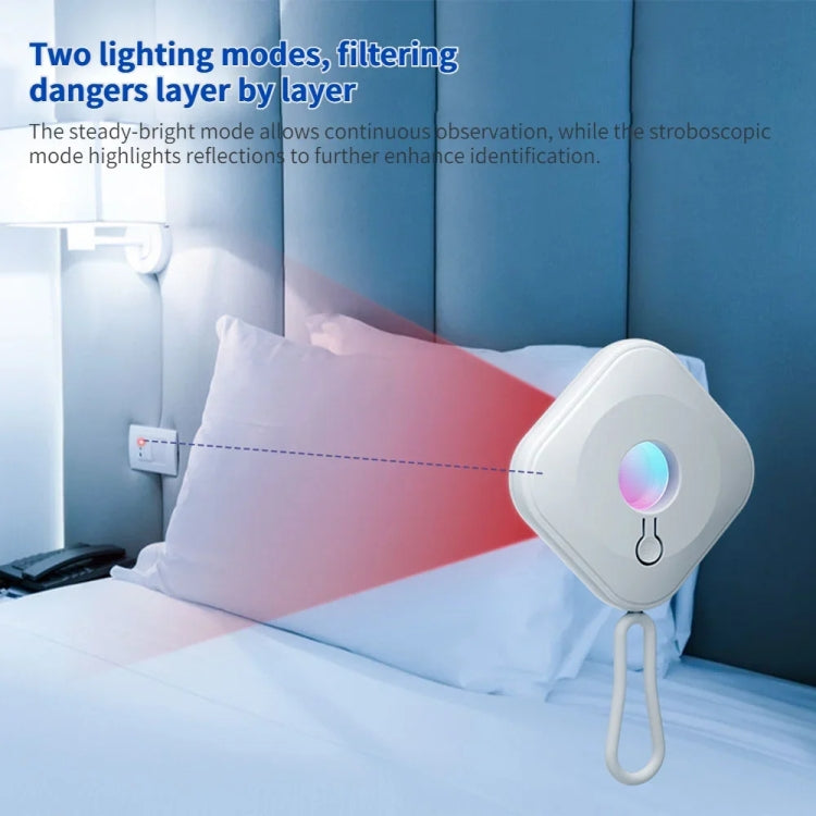 Camera Detector Hotel Anti-Shooting Surveillance Infrared Inspector(White) by buy2fix