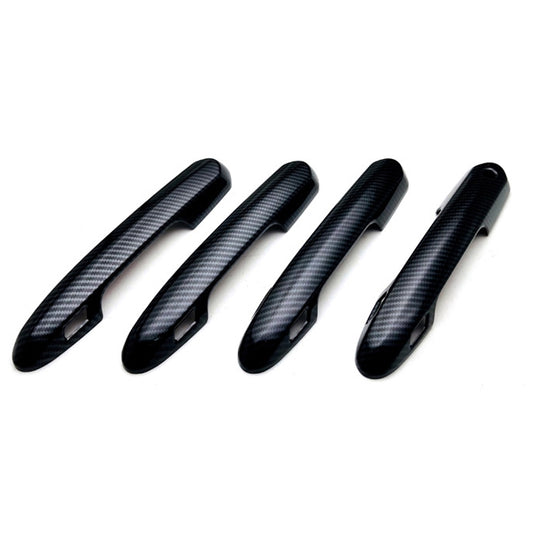 For 2023 Toyota Crown Right-hand Drive Door Handle Protection Cover Decoration(Carbon Fiber) by buy2fix