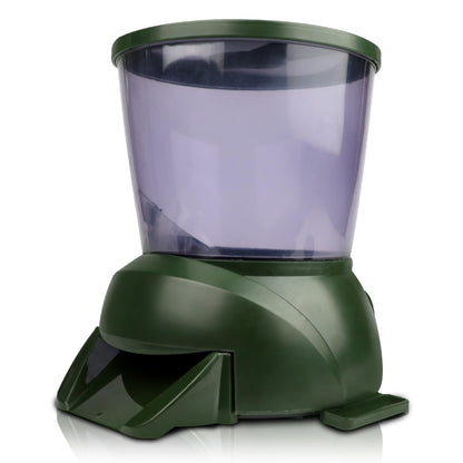 4.25L Aquarium Automatic Feeder Timing Dosing Fish Tank Pond Feeder(Green) - Feeders by buy2fix | Online Shopping UK | buy2fix