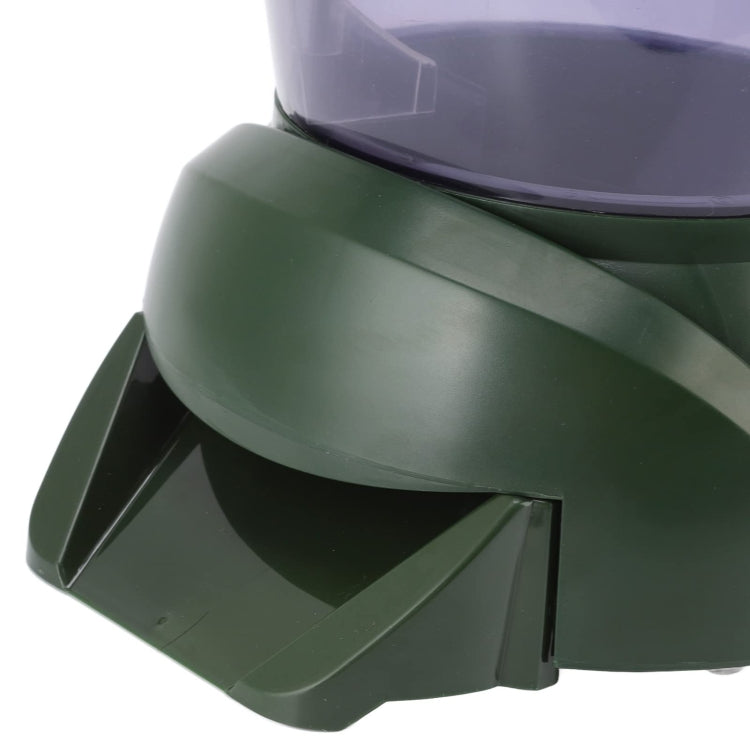 4.25L Aquarium Automatic Feeder Timing Dosing Fish Tank Pond Feeder(Green) - Feeders by buy2fix | Online Shopping UK | buy2fix