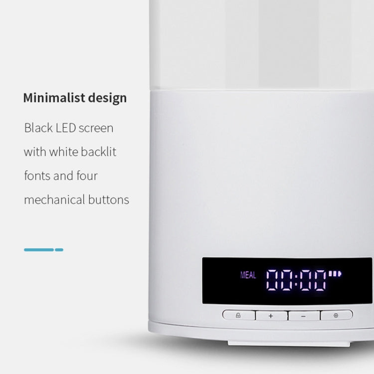 USB Direct Plug / Battery Dual-Use Automatic Fish Feeder Timing Dosing Feeder(White) - Feeders by buy2fix | Online Shopping UK | buy2fix