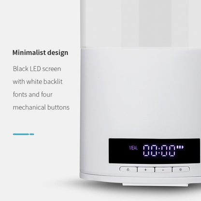 USB Direct Plug / Battery Dual-Use Automatic Fish Feeder Timing Dosing Feeder(White) - Feeders by buy2fix | Online Shopping UK | buy2fix