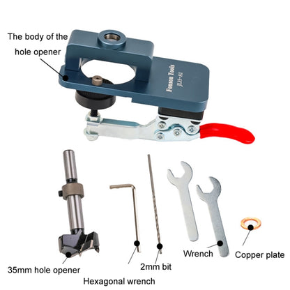 Fonson 35MM Hole Spacing Woodworking Cabinet Door Hinge Hole Opener(JL35-A1) - Others by Fonson | Online Shopping UK | buy2fix