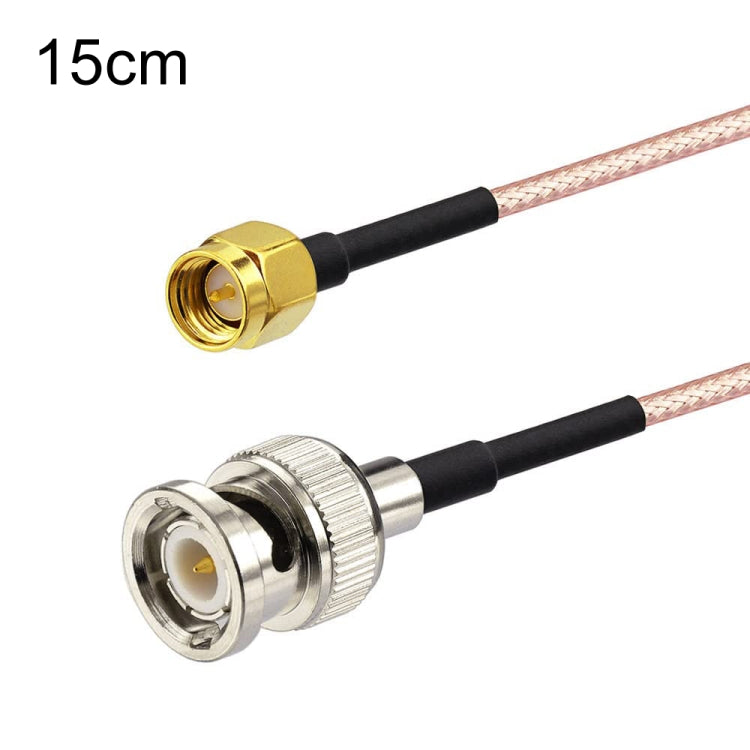 15cm SMA Male To BNC Male RG316 Coaxial RF Adapter Cable - Connectors by buy2fix | Online Shopping UK | buy2fix