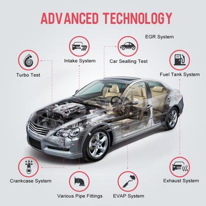 ANCEL S100 EVAP 12V Car Pipe System Vacuum Smoke Tester Diagnostic Tool - Electronic Test by ANCEL | Online Shopping UK | buy2fix