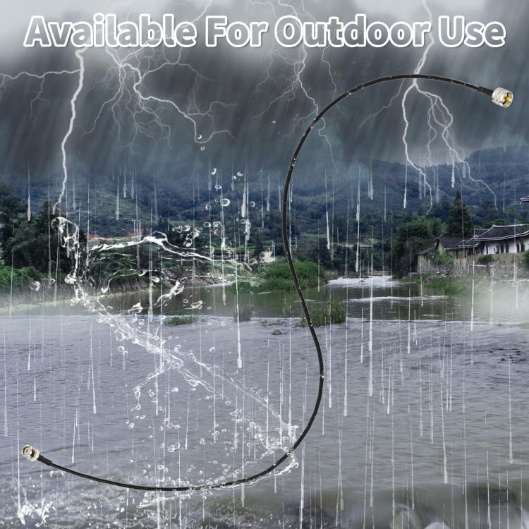 8m BNC Male To UHF Male RG58 Adapter Cable by buy2fix