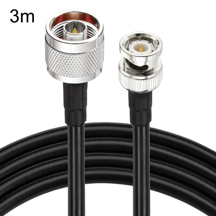 3m N Male To BNC Male RG8X RF Coaxial Cable by buy2fix