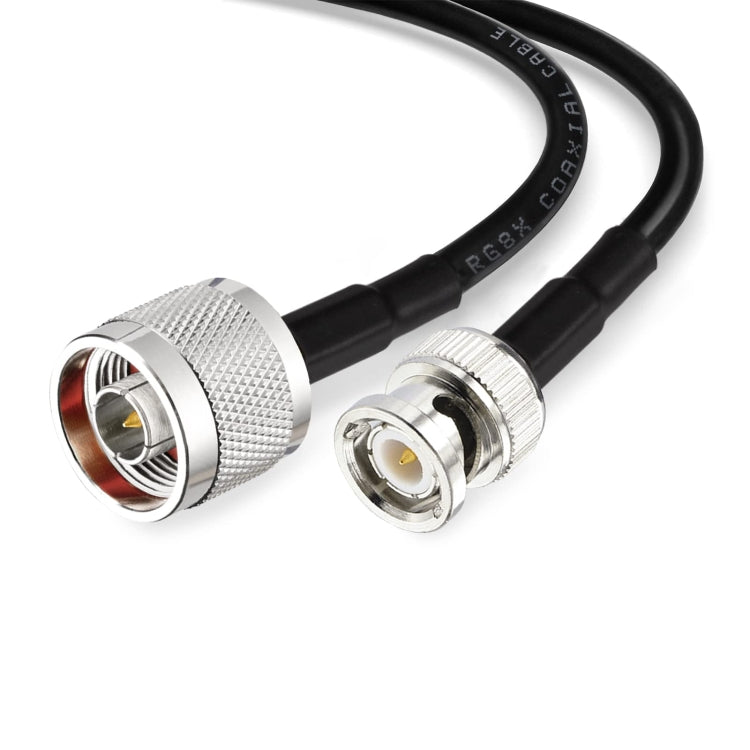 8m N Male To BNC Male RG8X RF Coaxial Cable by buy2fix