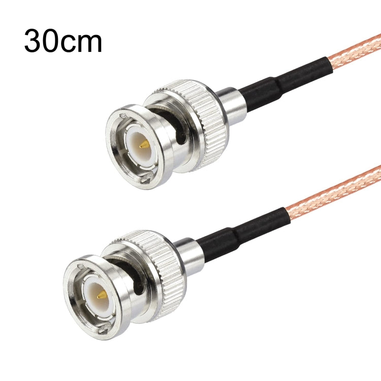 30cm BNC Male to Male RG316 RF Connection Cable BNC Extension Cable by buy2fix