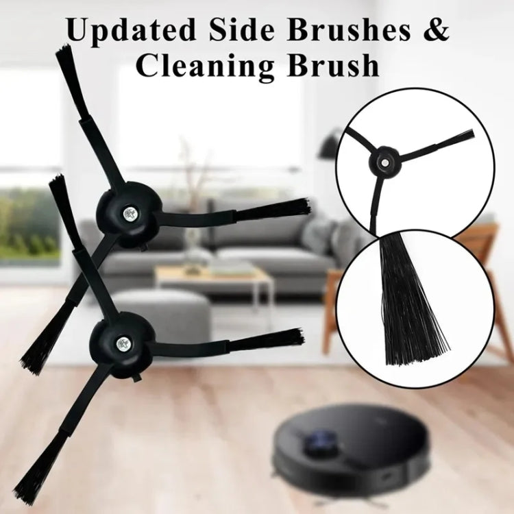 For Roborock G20 / S8 Plus / S8 / S8 Pro Vacuum Cleaner Accessories 1 Main Brush Cover Black - For Roborock Accessories by buy2fix | Online Shopping UK | buy2fix