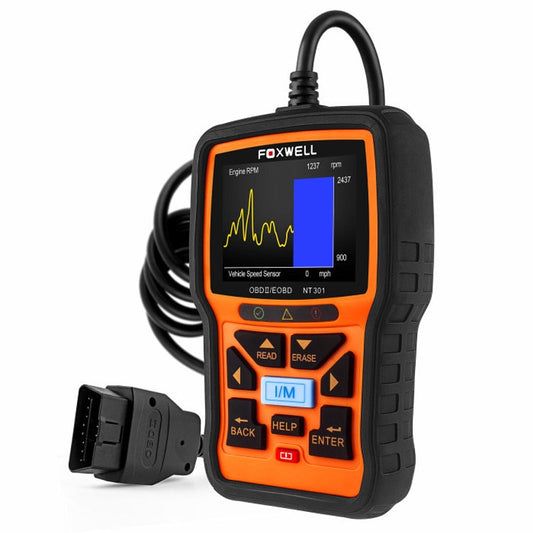 FOXWELL NT301 OBD2 Car Fault Diagnostic Instrument Live Data Code Reader Tool by FOXWELL