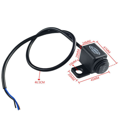 domino Motorcycle Electric Bike Headlight Switch Rearview Mirror Modification Left / Right Universal Switch - Electrical System by domino | Online Shopping UK | buy2fix