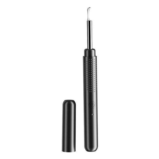 Household Visual Ear Excavator High-Definition Ear Wax Removal Picking Stick(Black)