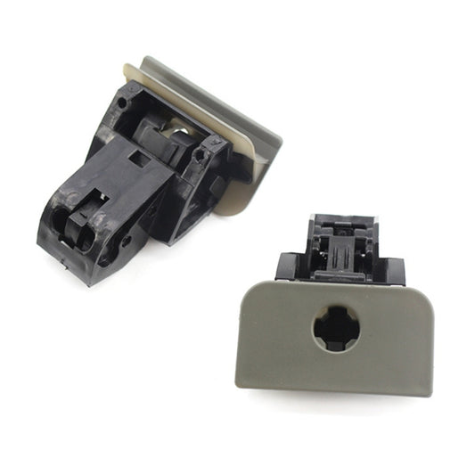 For 2002-2009 Volkswagen Polo OE 6Q0857131D Glove Box Lid Handle, Color: Gray With Holes by buy2fix