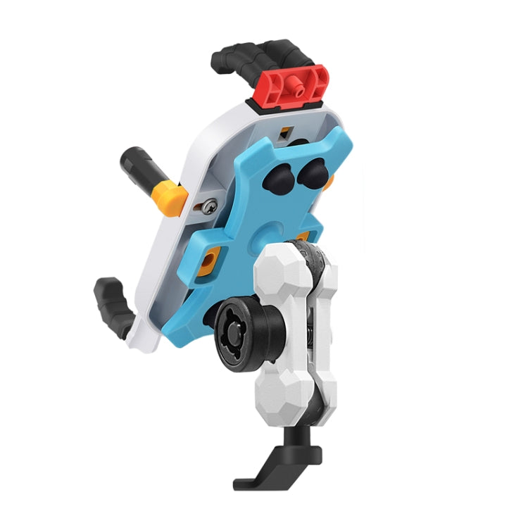 Colorful Motorcycle Shock-absorbing Navigation Mobile Phone Holder(Mirror Mount) by buy2fix