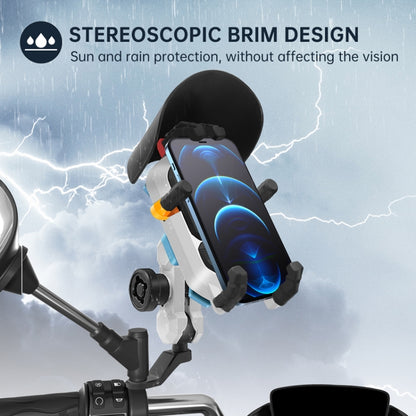 Colorful Motorcycle Shock-absorbing Navigation Mobile Phone Holder(Mirror Mount) by buy2fix