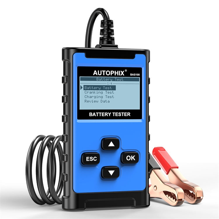 AUTOPHIX BAS100 12V / 24V 100-2000CCA Car Battery Test Analyzer - Electronic Test by AUTOPHIX | Online Shopping UK | buy2fix