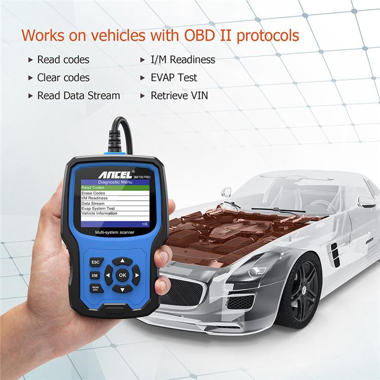 ANCEL BM700 Upgraded Version For BMW Full System Diagnostic OBDII Tester Maintenance And Resetting Repair Tools by buy2fix