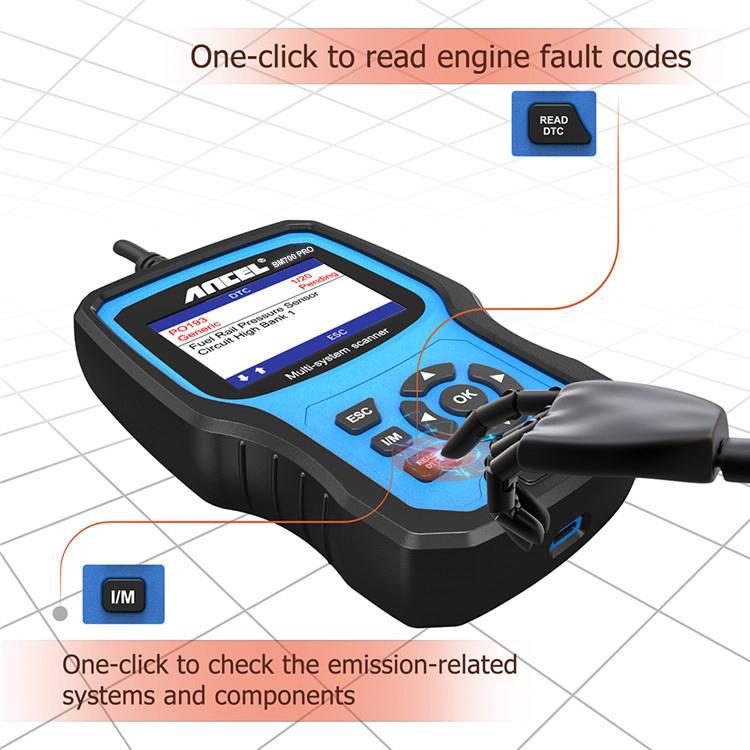 ANCEL BM700 Upgraded Version For BMW Full System Diagnostic OBDII Tester Maintenance And Resetting Repair Tools by buy2fix