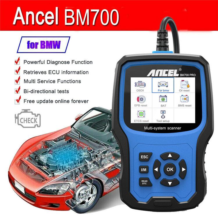 ANCEL BM700 Upgraded Version For BMW Full System Diagnostic OBDII Tester Maintenance And Resetting Repair Tools by buy2fix