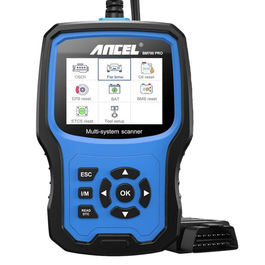 ANCEL BM700 Upgraded Version For BMW Full System Diagnostic OBDII Tester Maintenance And Resetting Repair Tools