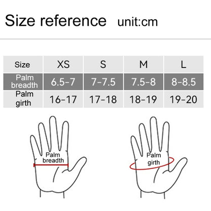 Winter Padded Ski Gloves Outdoor Windproof Warm Sports Gloves, Size: M(White) - Safety Gloves by buy2fix | Online Shopping UK | buy2fix