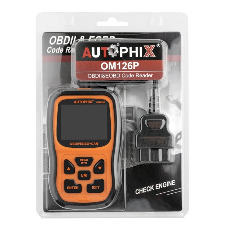 AUTOPHIX OM126P OBD2 Automotive Scanner Car Engine Diagnosis Tool - Electronic Test by AUTOPHIX | Online Shopping UK | buy2fix