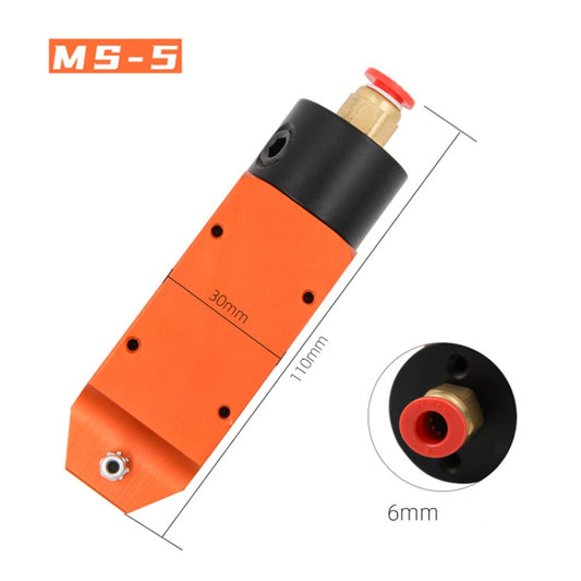 HSD MS-5 Pneumatic Scissors Body Cutting Metal Plastic Model Scissor Tool by HSD