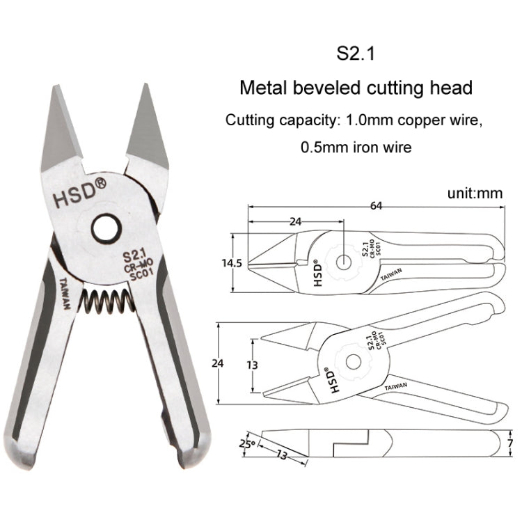 HSD S2.1 Pneumatic Scissor Blade Cutting Metal Plastic Model Shears Tool - Burin &Cutting Knife by HSD | Online Shopping UK | buy2fix