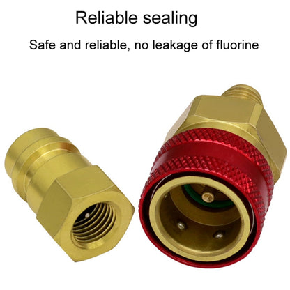 Car Household Air Conditioning And Refrigeration Equipment Fluoridation High And Low Pressure Fittings, Model: High Pressure by buy2fix