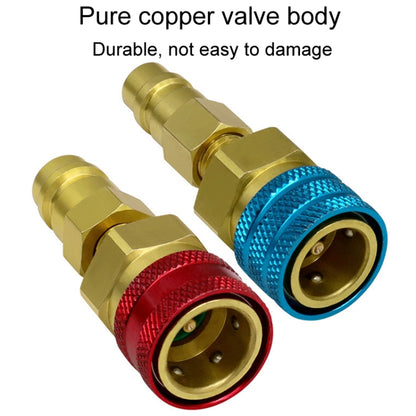 Car Household Air Conditioning And Refrigeration Equipment Fluoridation High And Low Pressure Fittings, Model: High Pressure by buy2fix