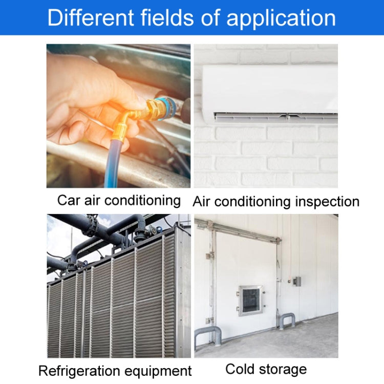 Car Household Air Conditioning And Refrigeration Equipment Fluoridation High And Low Pressure Fittings, Model: High Pressure by buy2fix