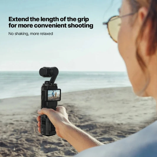 For DJI OSMO Pocket 3 RCSTQ Transparent Protective Case Global Anti-Dislodgement Strap Storage Shell by RCSTQ