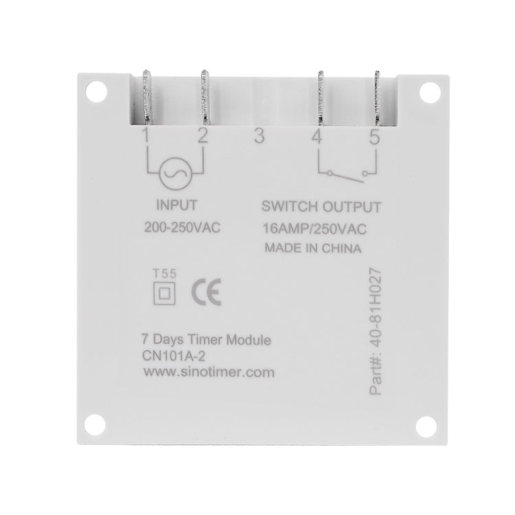 SINOTIMER  CN101A  5V  16A Digital LCD Timer Switch Programmable Timer Controller - Switch by SINOTIMER | Online Shopping UK | buy2fix