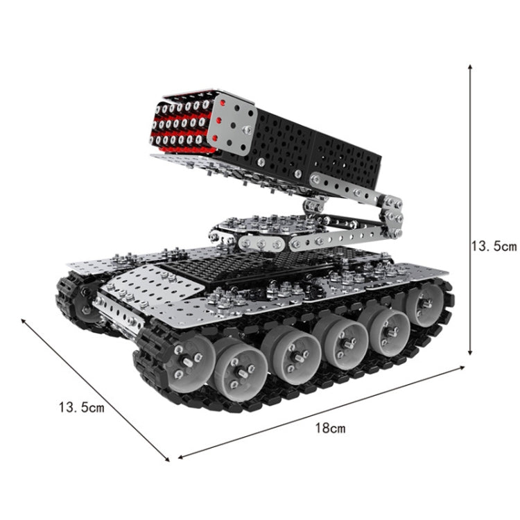 945pcs / Box Stereoscopic Metal Assembly Tank Model Ornament Hand- Assembling Building Blocks Toys - Building Blocks by buy2fix | Online Shopping UK | buy2fix