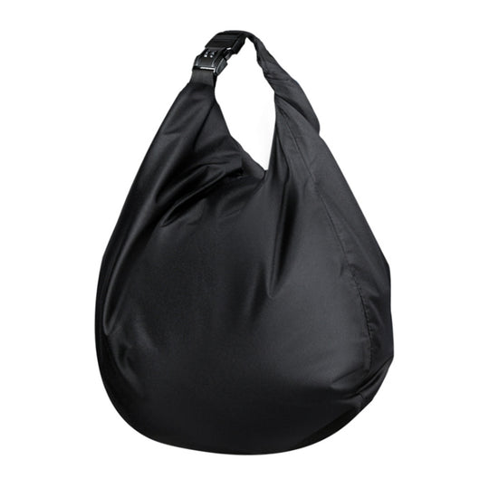 30L Outdoor Riding Motorcycle Helmet Bag Large Capacity Waterproof Combination Lock Storage Pack(Black)