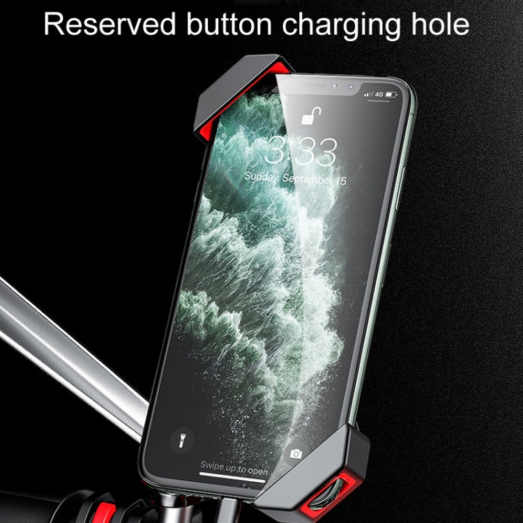 Kewig Bicycle 2 Claws Navigation Bracket Outdoor Cycling Cell Phone Holder With Safety Lock, Model: M12-B by Kewig