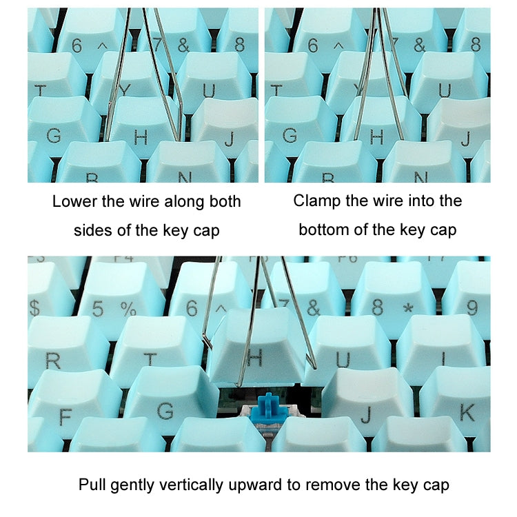 Steel Wire Mechanical Keyboard Cleaning Replacement Key Puller(5218) - Other by buy2fix | Online Shopping UK | buy2fix