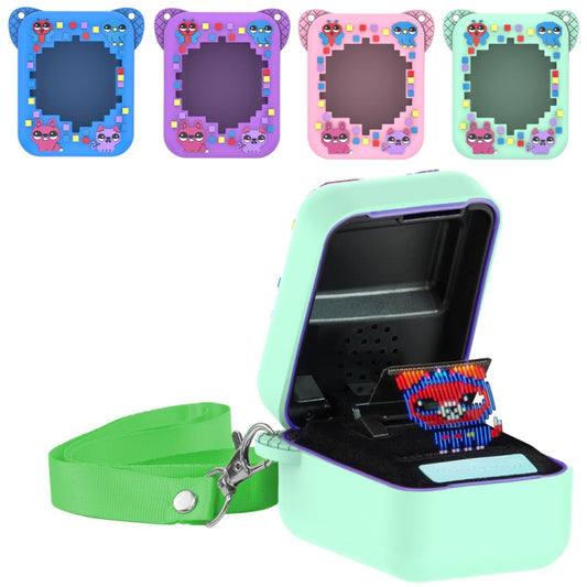 For Bitzee Electronic Pet Machine Silicone Protective Case(Light Purple) by buy2fix