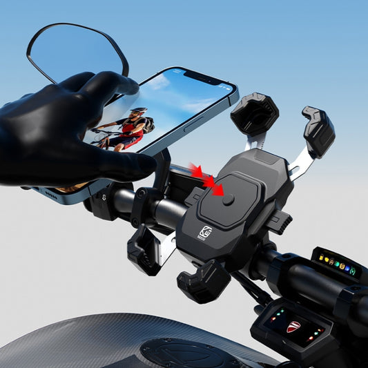 Kewig Motorcycle Navigation Phone Holder Outdoor Riding Charging Bracket, Model: M11-G2-A3 by Kewig