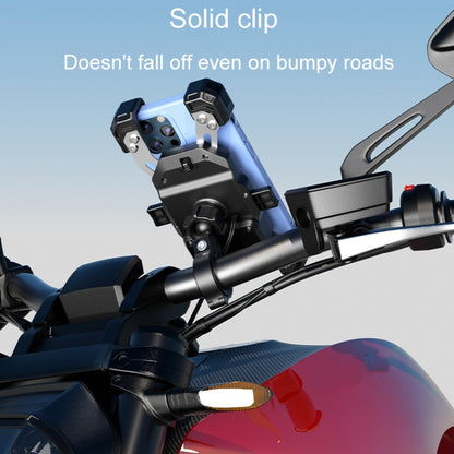 Kewig Motorcycle Navigation Phone Holder Outdoor Riding Charging Bracket, Model: M11-G2-A1 by Kewig