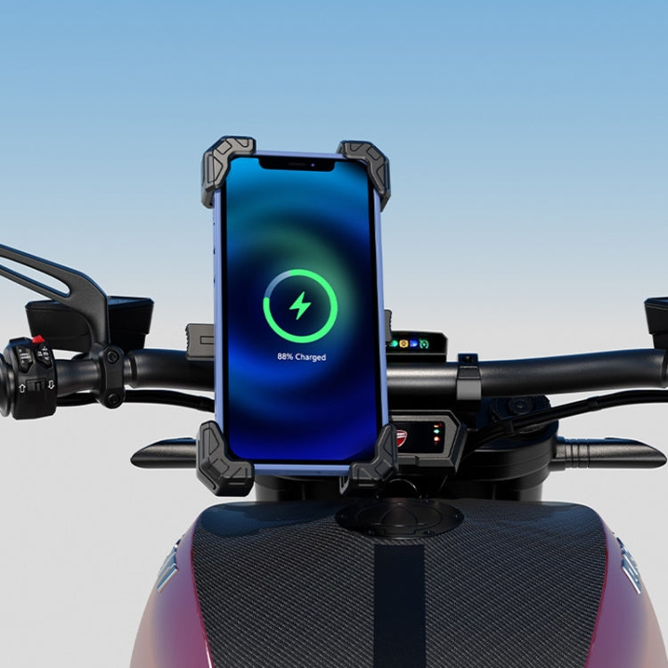 Kewig Motorcycle Navigation Phone Holder Outdoor Riding Charging Bracket, Model: M11-G2-A1 by Kewig