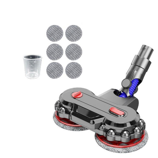 For Dyson V6 / DC62 Vacuum Cleaner Electric Mop Head with Detachable Water Tank and 6 Mop Pads by buy2fix
