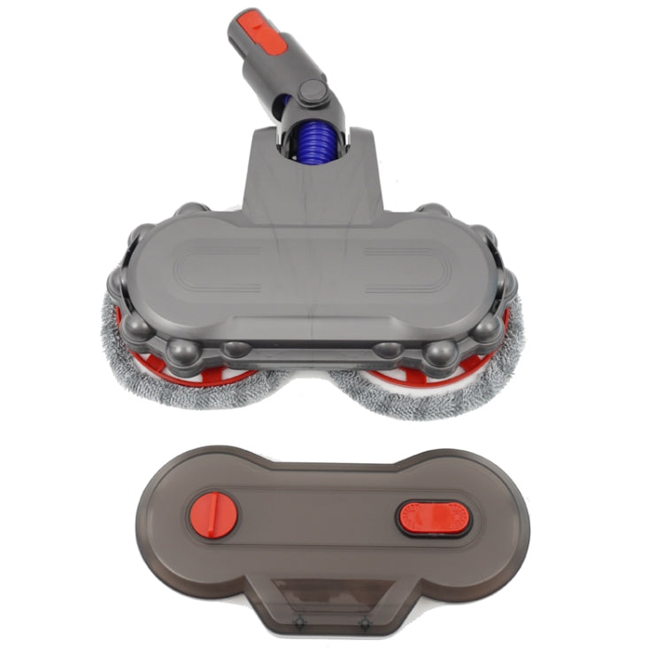 For Dyson V10 Slim / V12 Vacuum Cleaner Electric Mop Head with Detachable Water Tank and 6 Mop Pads by buy2fix