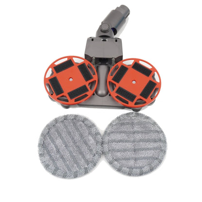 For Dyson V10 Slim / V12 Vacuum Cleaner Electric Mop Head with Detachable Water Tank and 6 Mop Pads by buy2fix