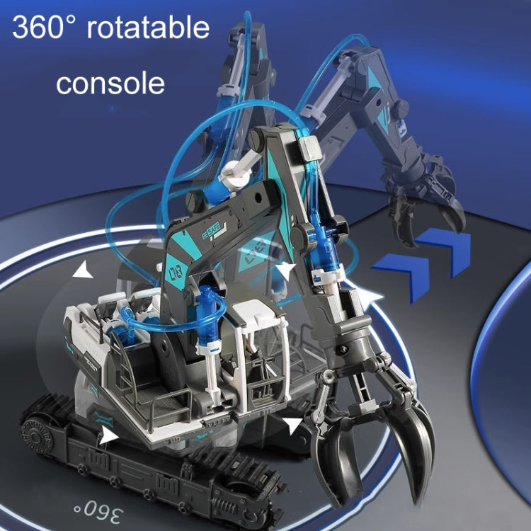 Children Science Education Building Block Toys Hydraulic Mechanical Engineering Vehicle, Model: Excavator - Building Blocks by buy2fix | Online Shopping UK | buy2fix