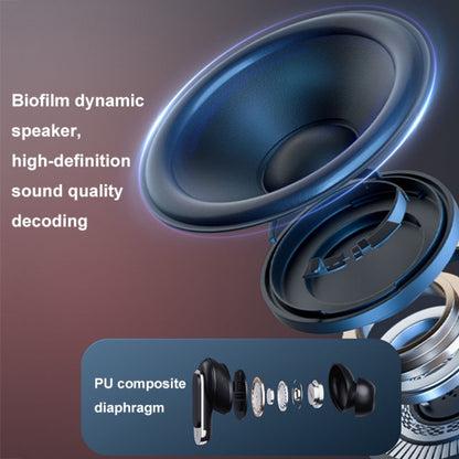 V8 Smart Color Screen Touch ANC Active Noise Reduction Wireless Bluetooth Earphones(Gold) - TWS Earphone by buy2fix | Online Shopping UK | buy2fix